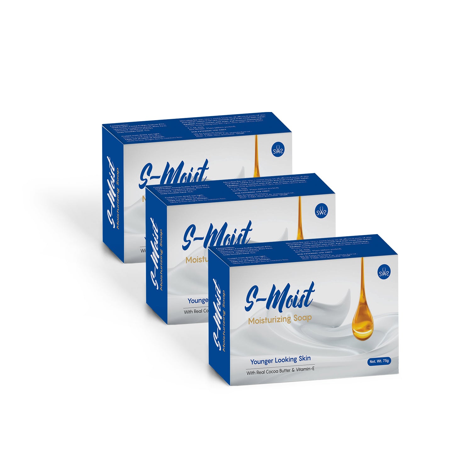 3 Pack Moisturizing Soap for men and women