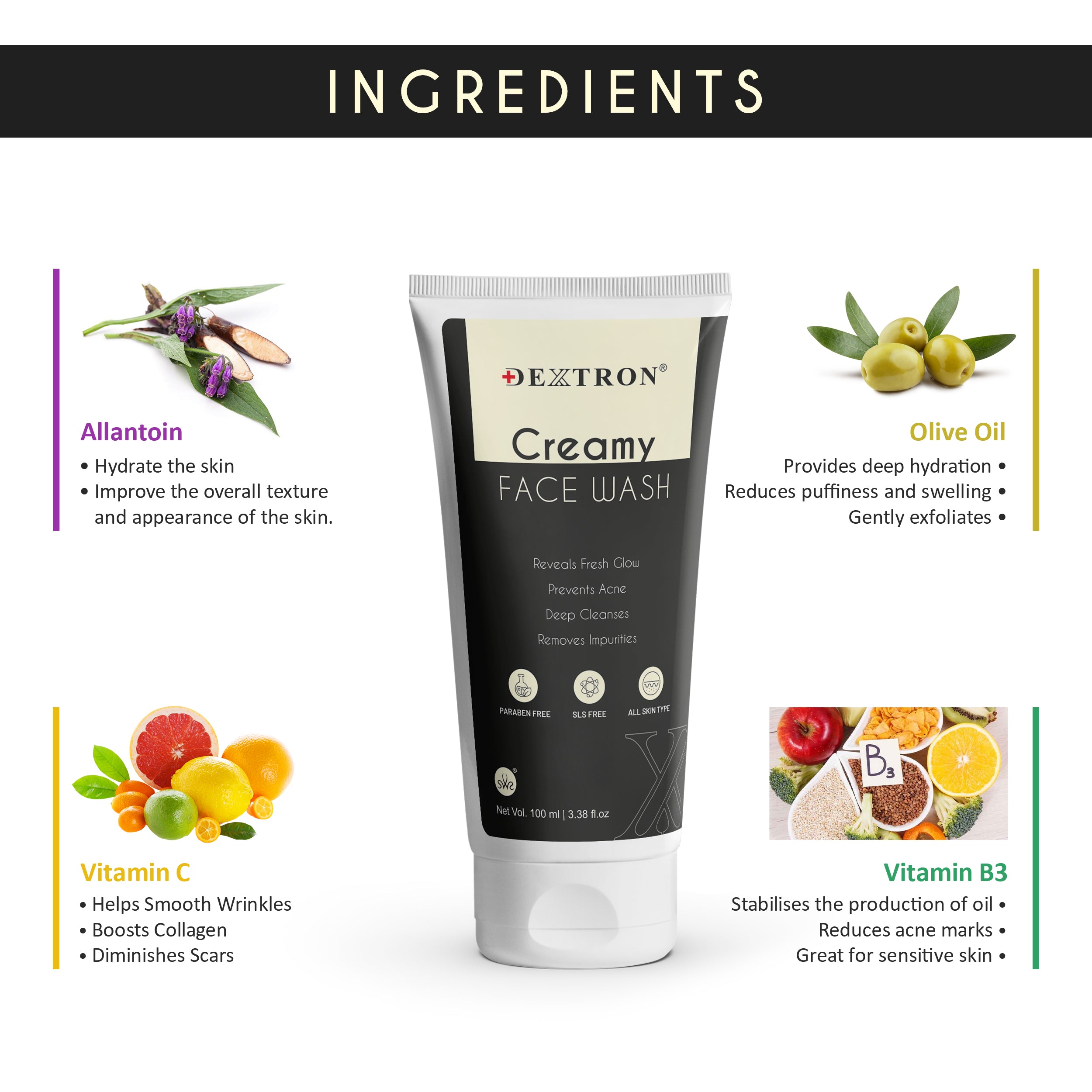 Gentle cleanser for sensitive skin