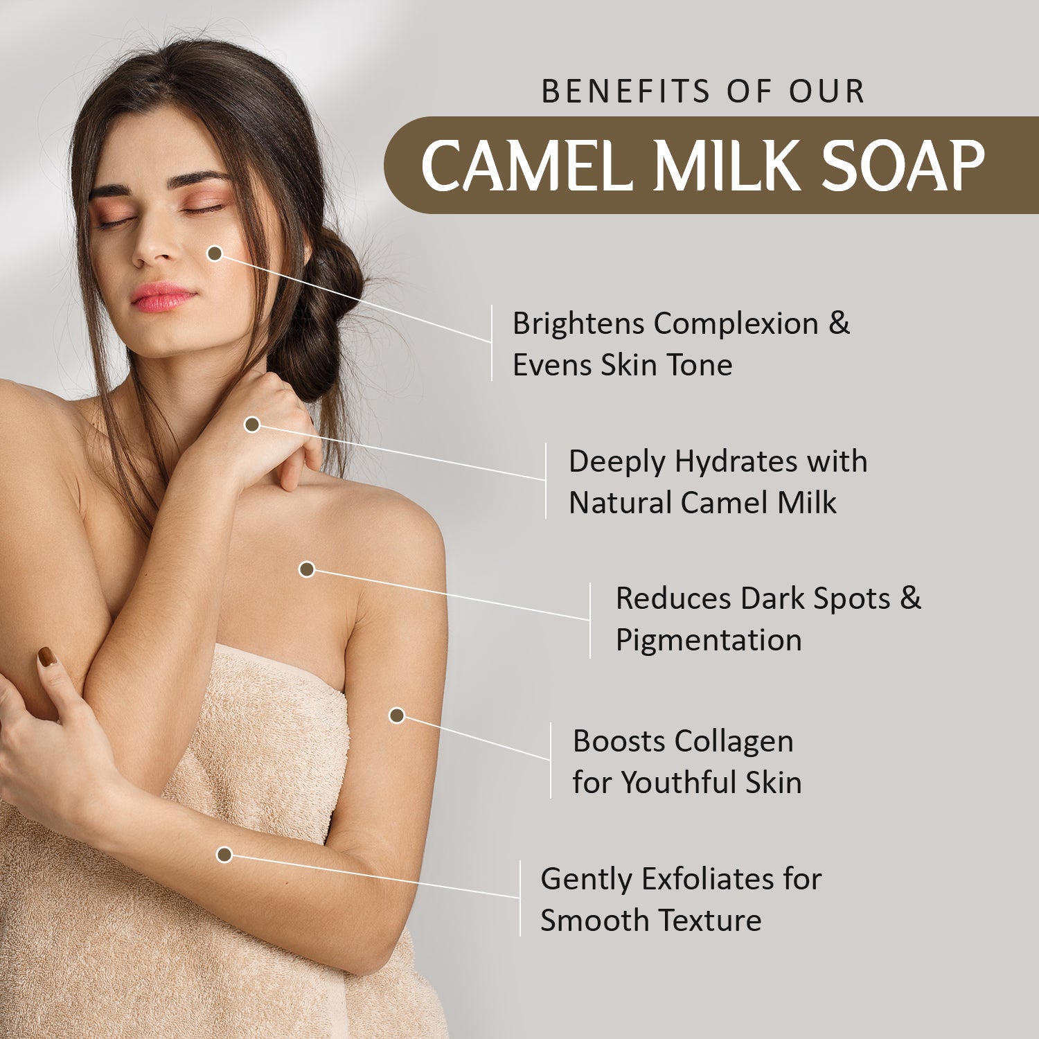 Benefits of Dextron Glutathione Camel Milk Soap for Bright and Smooth Skin