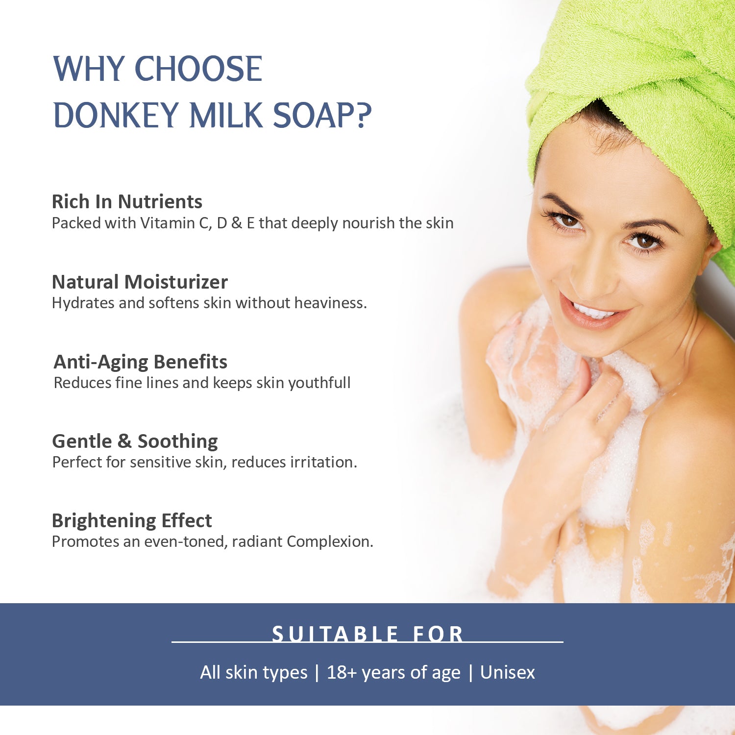 Benefits of Donkey Milk Soap for skin