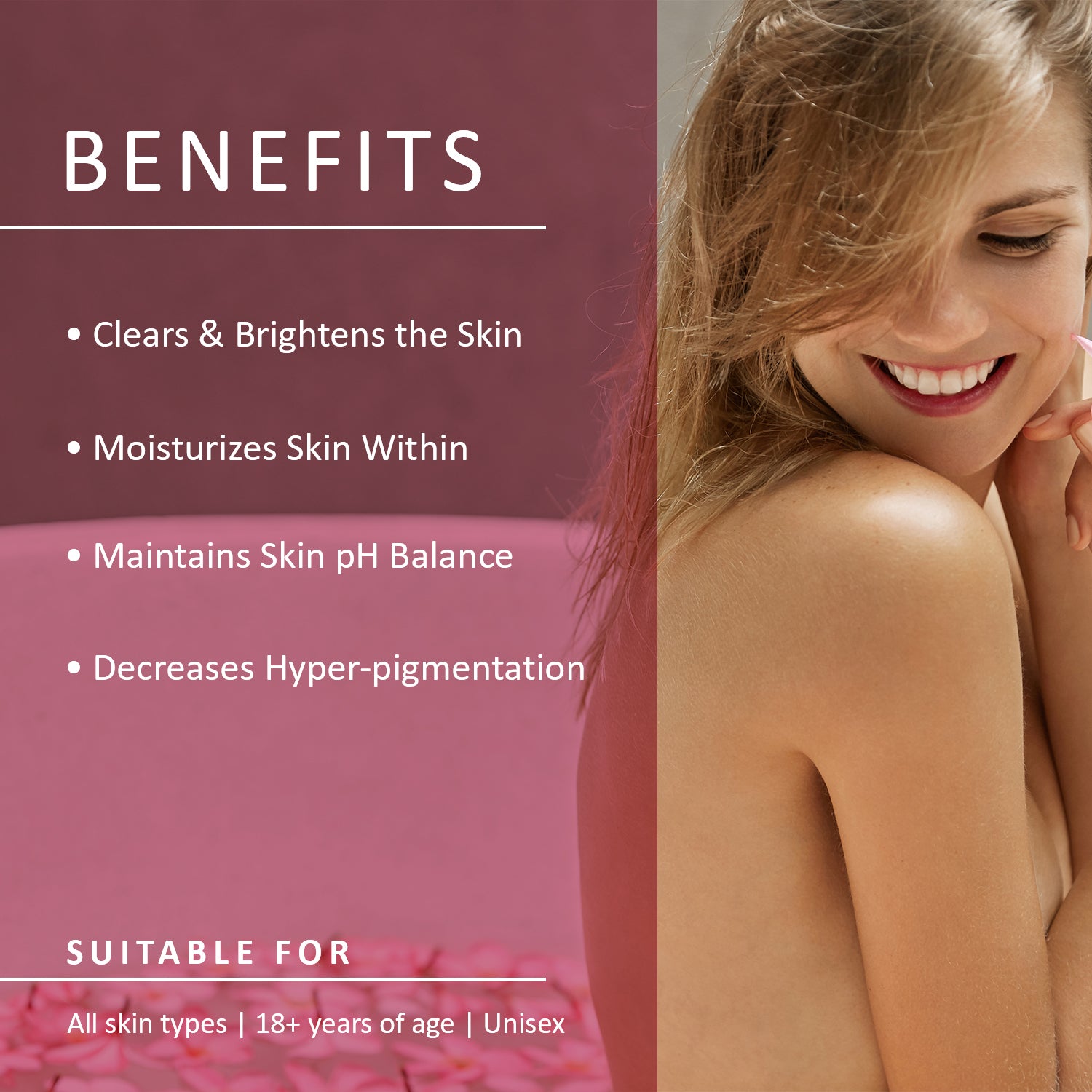 Dextron Glutathione Rose Soap skin benefits