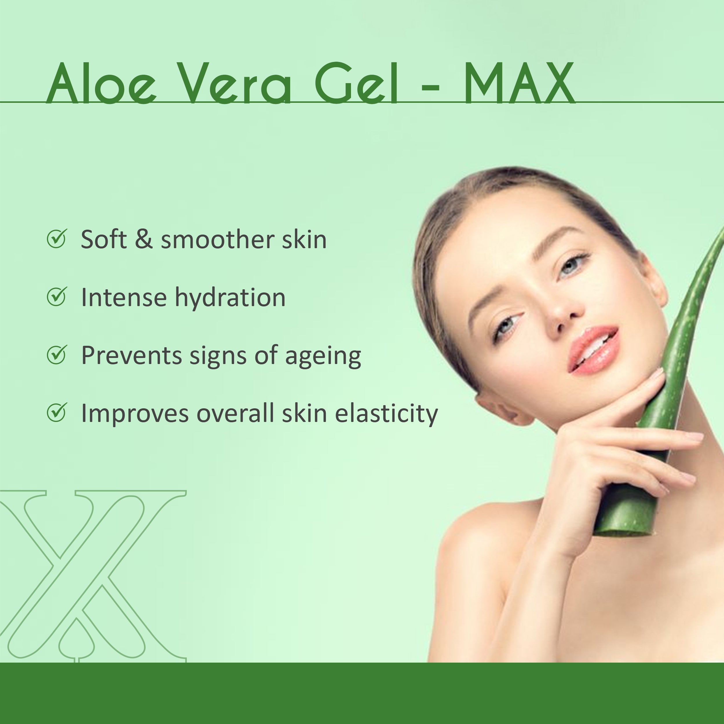 Aloe Vera Gel for Sensitive Skin Care


