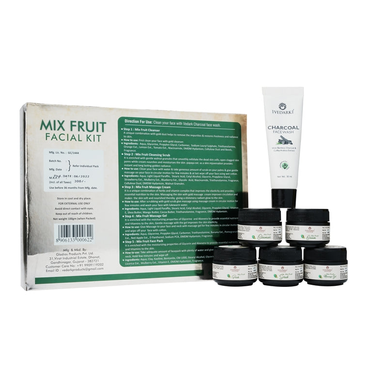 Vedark Mix Fruit Facial Kit 100gm