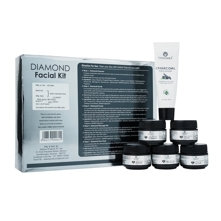 Vedark Diamond Facial Kit 100gm