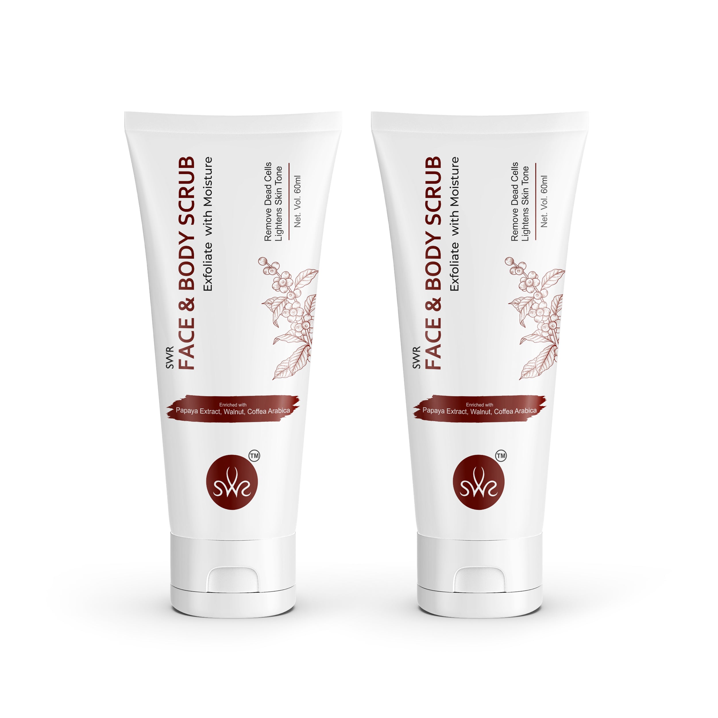 Natural Ingredients for SWR Face and Body Scrub