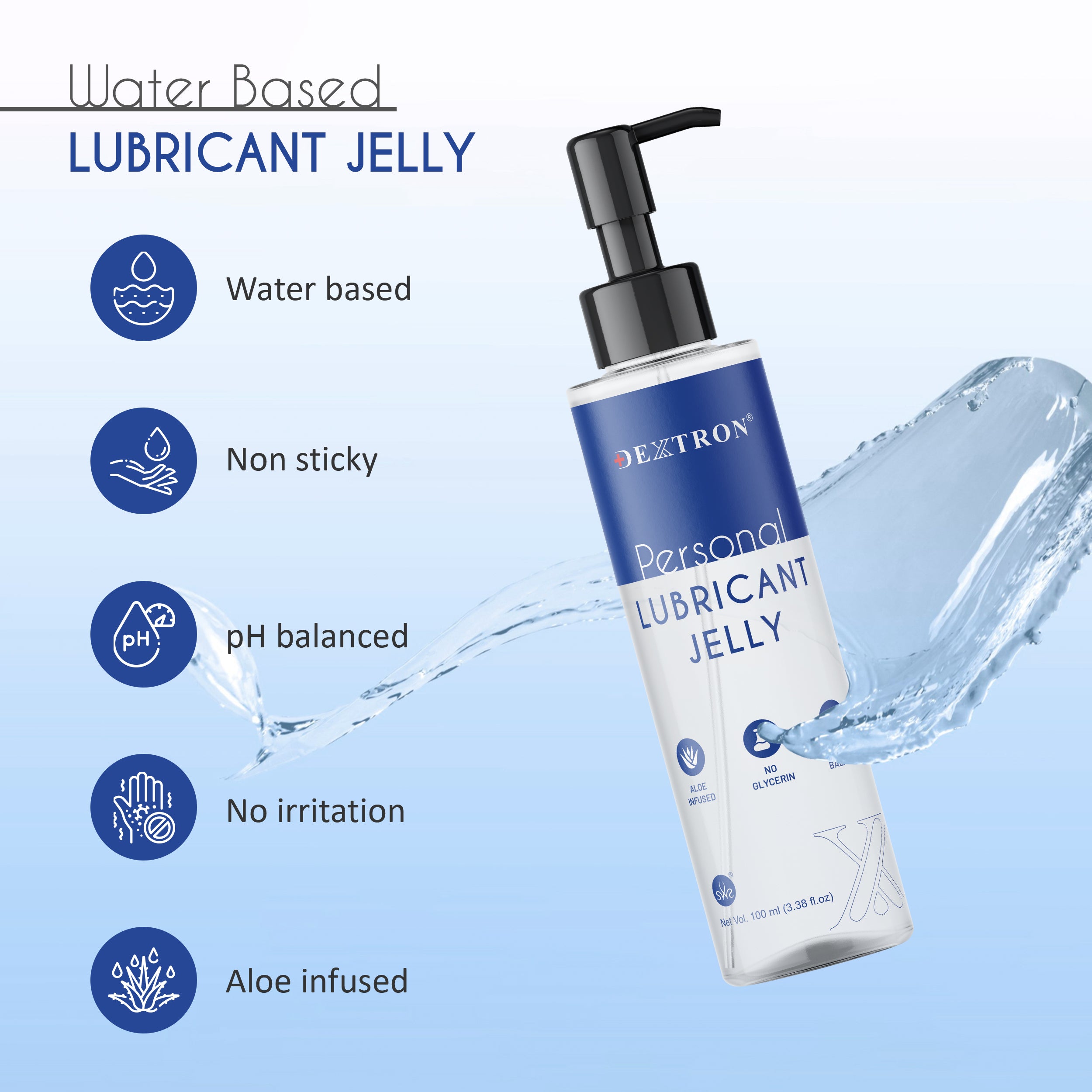 Intimate Bliss Water-Based Lubricant Jelly - 100ml