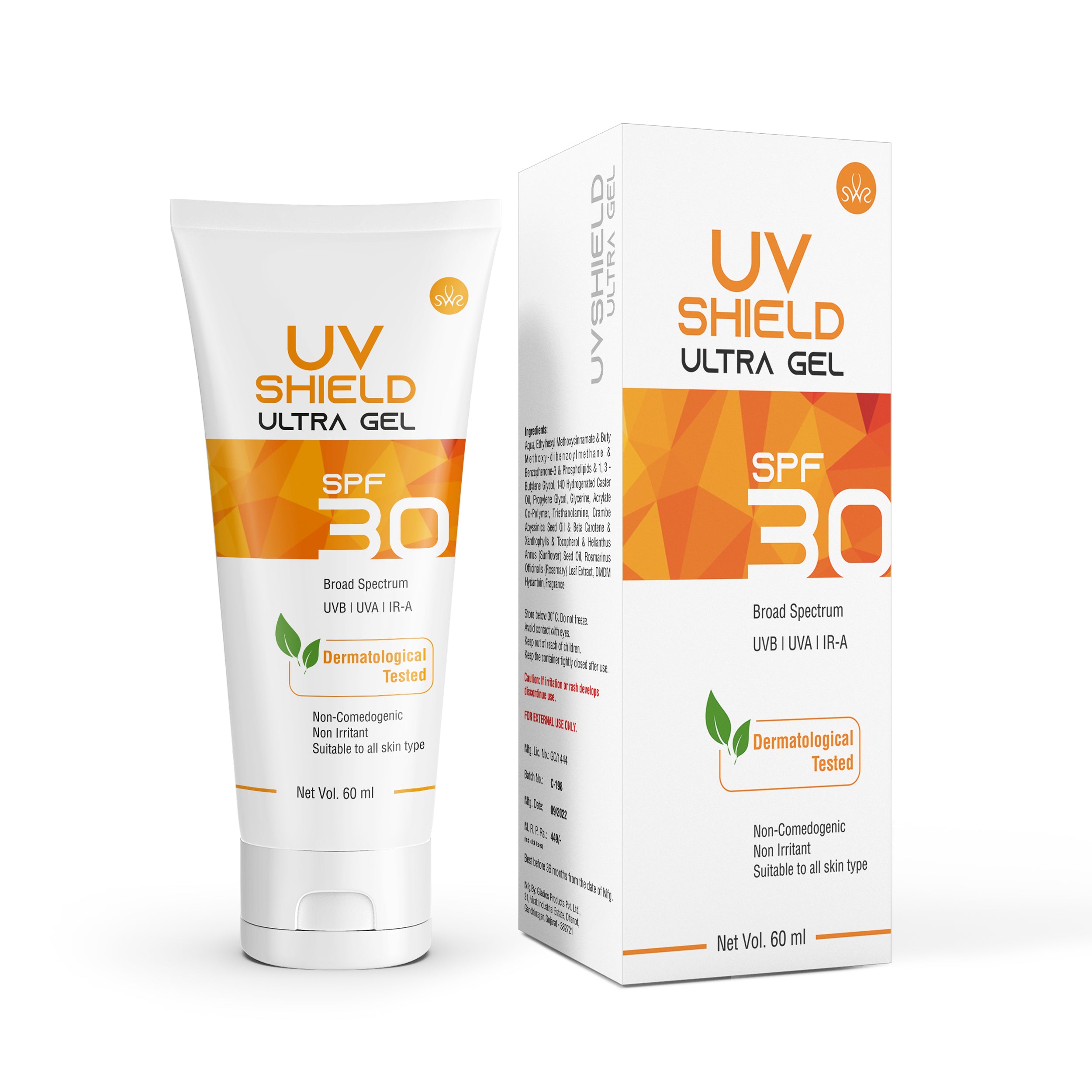 SPF30 UV Shield Ultra Gel 60ml